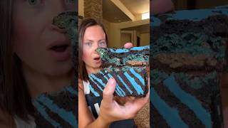 viral half pound brownies review 🤌 foodreview brownies [upl. by Ortiz963]