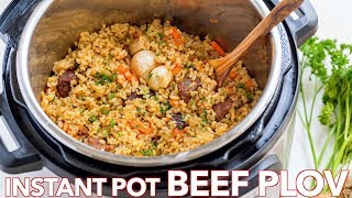 Rice Pilaf Instant Pot [upl. by Erlond331]