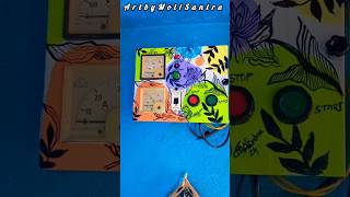 Painting on Submersible pump meterboho art by acrylic painting artpaintingshorts ytshort [upl. by Yklam]