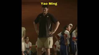 The Yao Ming  Tallest Basketball Player Of China youtube youtubeshorts ytshorts [upl. by Lorrie]