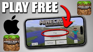 How to Download Minecraft on iPhone 2024  Minecraft IOS Download  EASY [upl. by Sardella593]