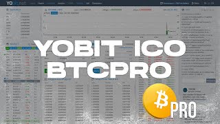 YOBIT MICRO ICOIEO  BTCPRO [upl. by Ahsito]