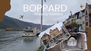 Boppard Citywalk Boppard am Rhein  Amazing Germany 12 November 2024 [upl. by Adara284]