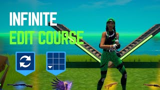 HOW TO MAKE AN INFINITE EDIT COURSE IN FORTNITE [upl. by Lellih]