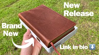 All New Crossway FullGrain Leather Thinline Bible Review [upl. by Felten858]