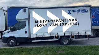 MİNİVANPANELVAN LORY VAN EXPRESS ŞOFÖR OLMAK VE ARAÇ HAKKINDA BİLGİLENDİRMELER [upl. by Seidler]