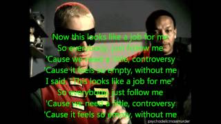 Without Me by Eminem Lyrics Explicit [upl. by Hecht]