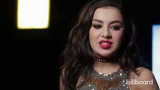 Charli XCX backstage QampA at the 2014 AMAs [upl. by Notreve]