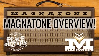 An introduction to Magnatone Amplifiers Now in stock at Peach Guitars [upl. by Enneicul]