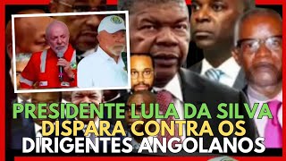 Lula dispara contra os dirigentes Africanos em particular Angolanos [upl. by Etnad352]