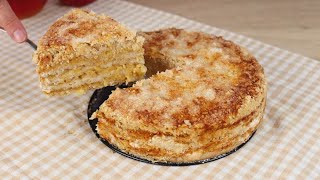 If you have Oatmeal and 3 Apples make this famous Cake Super Simple Recipe [upl. by Euqinorev]