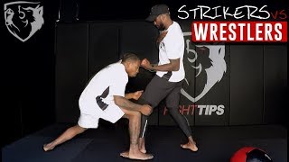 Strikers vs Wrestlers Stop Takedowns with this Punch [upl. by Ahsinal3]