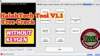 HalabTech Tool v116 Latest Qualcomm MTK UnlockToolMTK FRP New Tool FreeOppo Mi Samsung Realme [upl. by Ilatfen352]