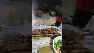 Афганська вечеря с друзями шашлик рис овочі аджика лаваш Afghanisches Abendessen mit Freunden [upl. by Ruprecht]