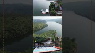 శ్రీశైలం DRONE VISUALS Sea Plane launch In AP ChandrababuNaidu SeaPlaneDemoLaunchInAP [upl. by Haase959]