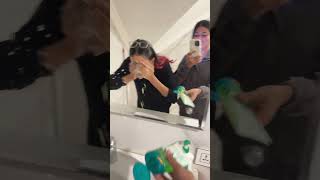 Unlimited face wash prank🫧 comedy youtubeshorts trending funny love viralvideo [upl. by Sivel444]