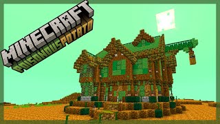 I Built a Flying House in the Poisonous Potato Update  Minecraft April Fools 2024 [upl. by Gifferd436]