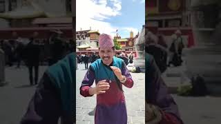 Bhrikuti temple  Lhasa  XizangChina  Narahari Premee China Tour  Vlog [upl. by Dirgis756]