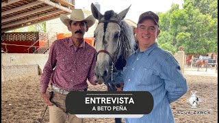 BETO PEÑA Arrendador de Antonio Aguilar Vicente Fernández y Joan Sebastian  🐴 [upl. by Yerfoeg]