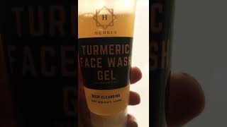 Turmeric Face Wash Gel is gentle for all skin types 😍 skinfreshness glownaturally happyskin [upl. by Byrdie934]