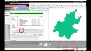 5 Changing Datums in QGIS [upl. by Suolkcin118]