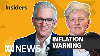 Inflation warning  Insiders On Background  ABC News [upl. by Turino]