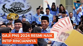 Gaji PNS 2024 Resmi Naik Ini Daftar Lengkapnya [upl. by Etireugram]