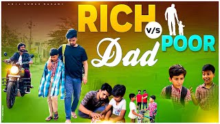 Rich dad vs poor dad throw back😘 love viral happy trending sad poor reels friends rich [upl. by Adniled]