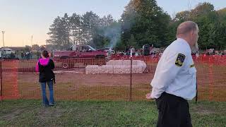 Posen Potato Festival 1st annual burnout contest 4x4 competition [upl. by Allen866]