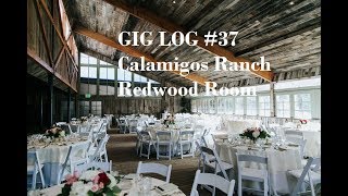 Calamigos Ranch Redwood Room Wedding Layout [upl. by Hekker]