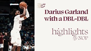 Darius Garland Highlights  Cavs at Pelicans  3132024 [upl. by Ocihc]