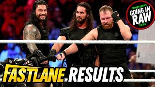 WWE Fastlane 2019 Review amp Full Results  Going In Raw Podcast [upl. by Arny]