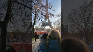 Scurta plimbare din piata Trocadero spre Turnul Eiffel paris [upl. by Onofredo]