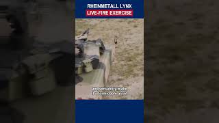 Rheinmetall Lynx LiveFire Exercise shorts military vehicles [upl. by Bonnette]