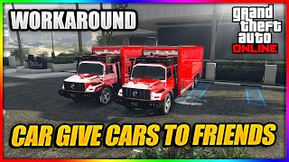 🔥WORKAROUND🔥GTA 5 GCTF ANY CAR GIVE CARS TO FRIENDS GLITCH FREE CARS XBOXPSN 168 [upl. by Aklam387]