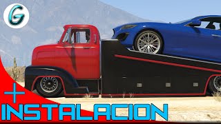 Mod De Grua Para GTA 5  Como Remolcar Autos En GTA 5  GTA V MODS [upl. by Idyh]