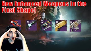 NEW ENHANCED WEAPON IN FINAL SHAPE CRUCIBLE VANGUARD TRIALS WEAPONS  MORE  DESTINY 2 [upl. by Bassett537]