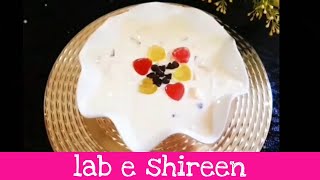 Lab e shireen Recipe Easy and Athentic Dessert Recipe  shomailas vlogs [upl. by Isaacs171]