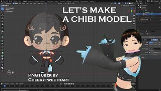 【3D MODELLING】 Making my 3D Chibi Model [upl. by Teerprug914]