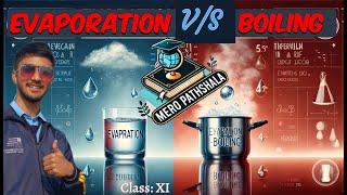 🔥 Evaporation VS Boiling 🌊  Discover the Science Behind Evaporation and Boiling [upl. by Eekorehc]