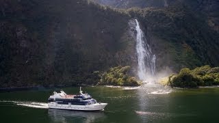 Milford Sound Scenic Cruises  Real Journeys New Zealand [upl. by Remliw]