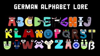 GERMAN ALPHABET LORE Das ALPHABET lore Aẞ [upl. by Weisler174]