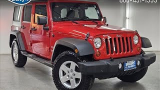 Used 2012 Jeep Wrangler Unlimited Elgin IL Streamwood IL 58491 [upl. by Nirrac68]