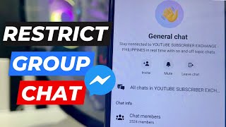 How to Restrict Group Chat in Messenger  ignore group chat [upl. by Flieger397]