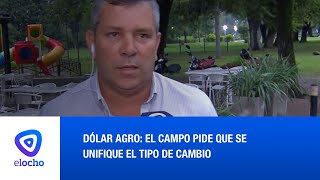 EL CAMPO PIDE QUE SE UNIFIQUE EL TIPO DE CAMBIO [upl. by Grishilde]