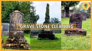 Satisfying Gravestone Cleaning  How They Died  Story behind the Gravestone  Episode 2 [upl. by Zacks371]