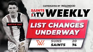 Josh Battle out Girls dominate  SAINTS TV WEEKLY [upl. by Darin]