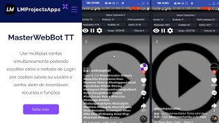 Master Web Bot TikTok LM [upl. by Eerrahs]