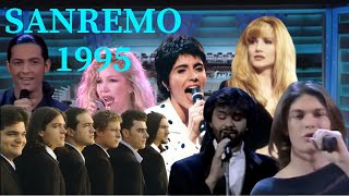 SANREMO 1995 TUTTE LE CANZONI GIORGIA NERI PER CASO GIANLUCA GRIGNANI [upl. by Enniotna]