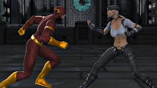 THE FLASH vs SONYA  Mortal Kombat VS DC Universe 4K Ultra HD mkvsdc [upl. by Heer]